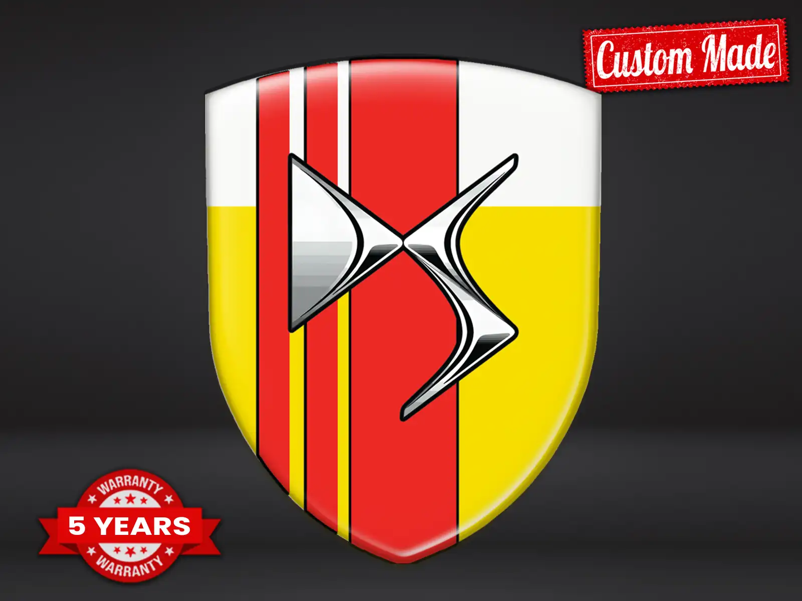 Citroen Vinyle Auto Course Personnalisable Robuste